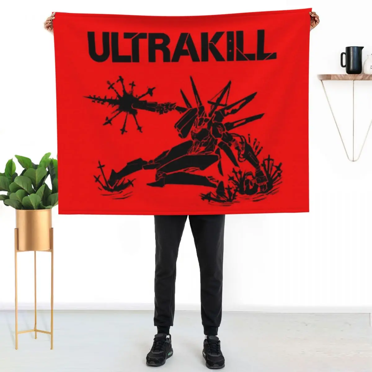 Ultrakill Throw Blanket All Season Lightweight Soft Blanket for Bed
Ultrakill Throw Blanket All Season Lightweight Soft Blanket for Bed