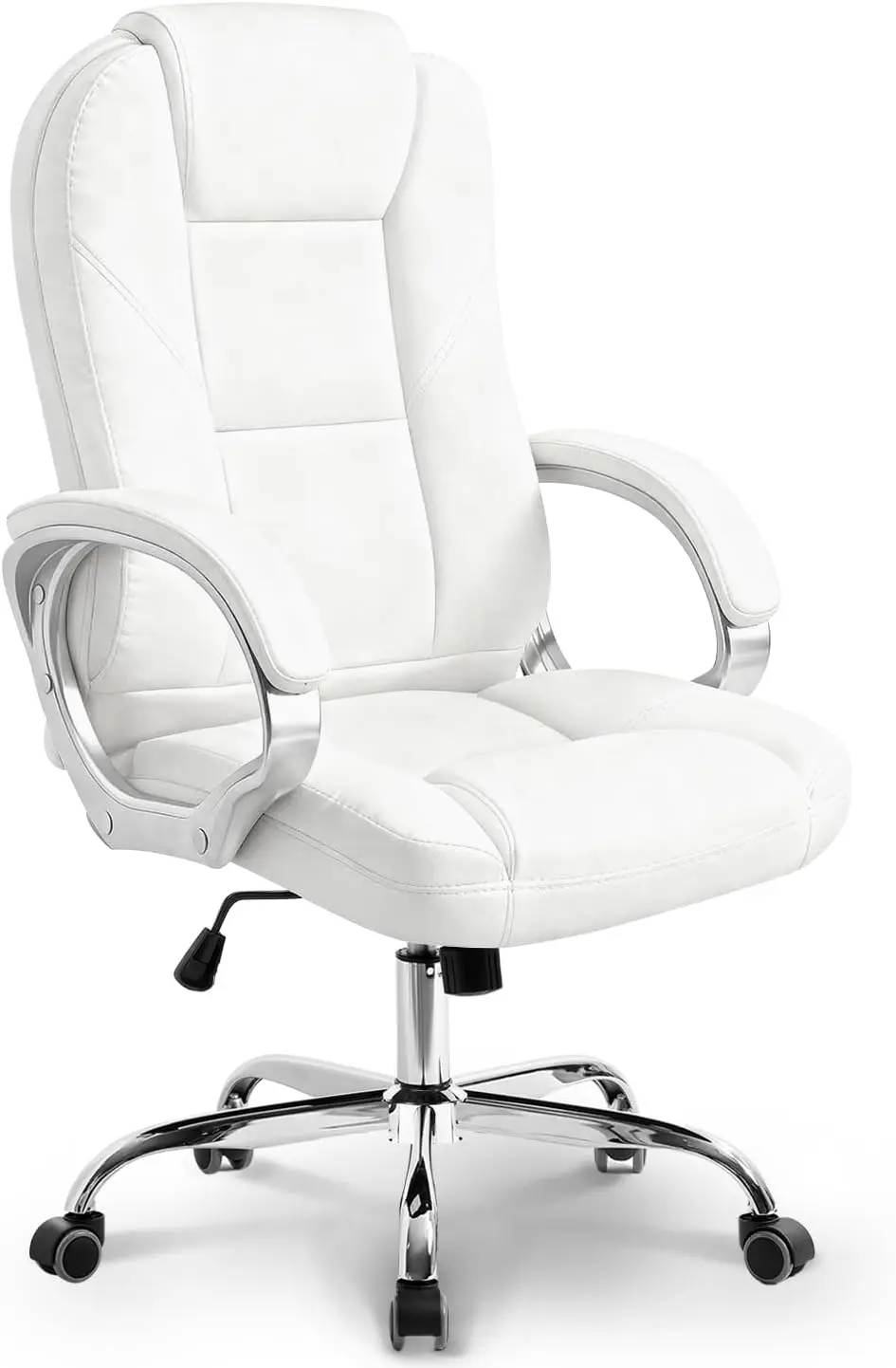 Office Desk Ergonomic Gaming Chair High Back Adjustable Computer Chair with Wheels and Lumbar Support Comfy Leather Executive
Office Desk Ergonomic Gaming Chair High Back Adjustable Computer Chair with Wheels and Lumbar Support Comfy Leather Executive