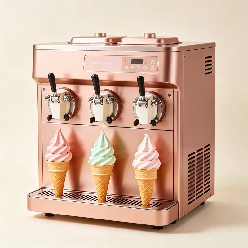 Commercial Ice Cream Machine Countertop 18L/H Stainless Steel Soft Serve Maker Frozen Yogurt Ice Cream Equipment
Commercial Ice Cream Machine Countertop 18L/H Stainless Steel Soft Serve Maker Frozen Yogurt Ice Cream Equipment