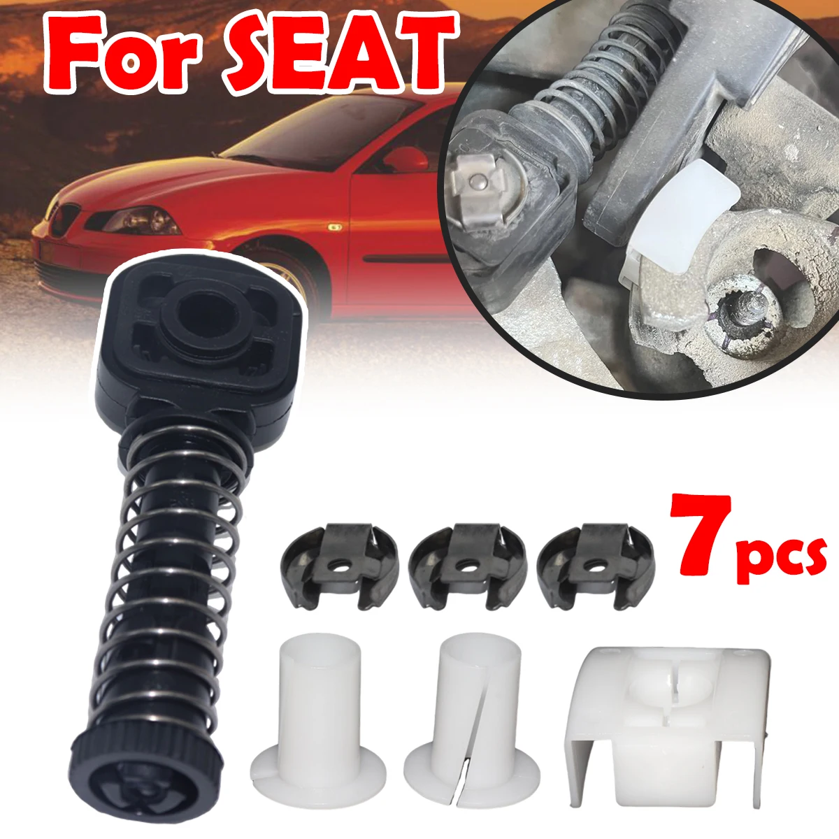 Gear Selector Wiring Lock Washer Shift Shaft Gear Lever Selector Cable Rod Slider Bushing Kit For Seat Ibiza Leon Toledo Arosa
Gear Selector Wiring Lock Washer Shift Shaft Gear Lever Selector Cable Rod Slider Bushing Kit For Seat Ibiza Leon Toledo Arosa