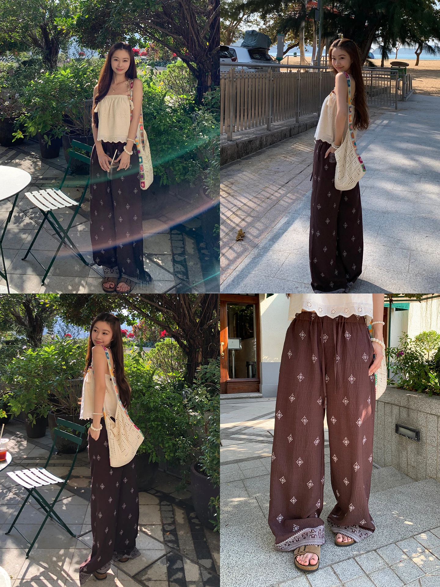 Spring 2026 Women's Casual Pants Drapey Wide Leg Coffee Color Loose Lazy Sle Long Trousers Comfortable Straight Cut Trousers
Spring 2026 Women's Casual Pants Drapey Wide Leg Coffee Color Loose Lazy Sle Long Trousers Comfortable Straight Cut Trousers