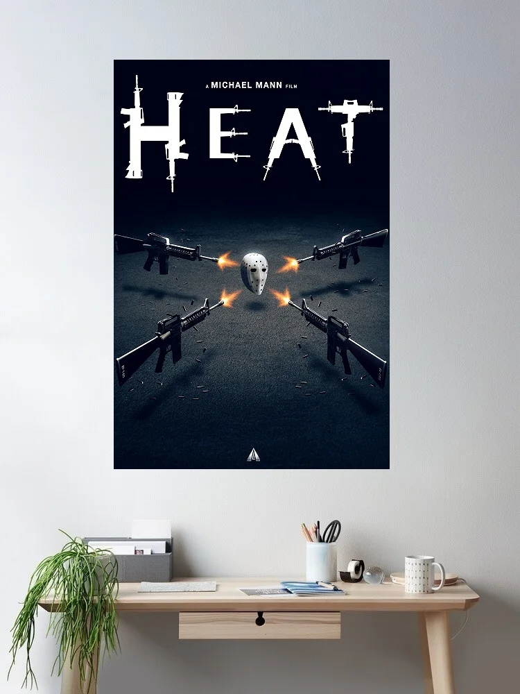 Heat Movie Art Print Canvas Poster, Living Room Decor, Home Wall Picture
Heat Movie Art Print Canvas Poster, Living Room Decor, Home Wall Picture