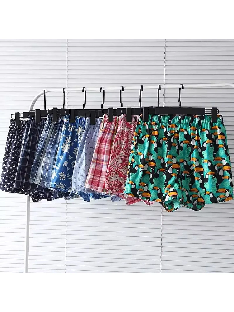 100% Cotton Breathable Home Leisure Men's Boxer Shorts Arro Pants Flat Angle Trousers Short Length Home Comfort Underwear
100% Cotton Breathable Home Leisure Men's Boxer Shorts Arro Pants Flat Angle Trousers Short Length Home Comfort Underwear