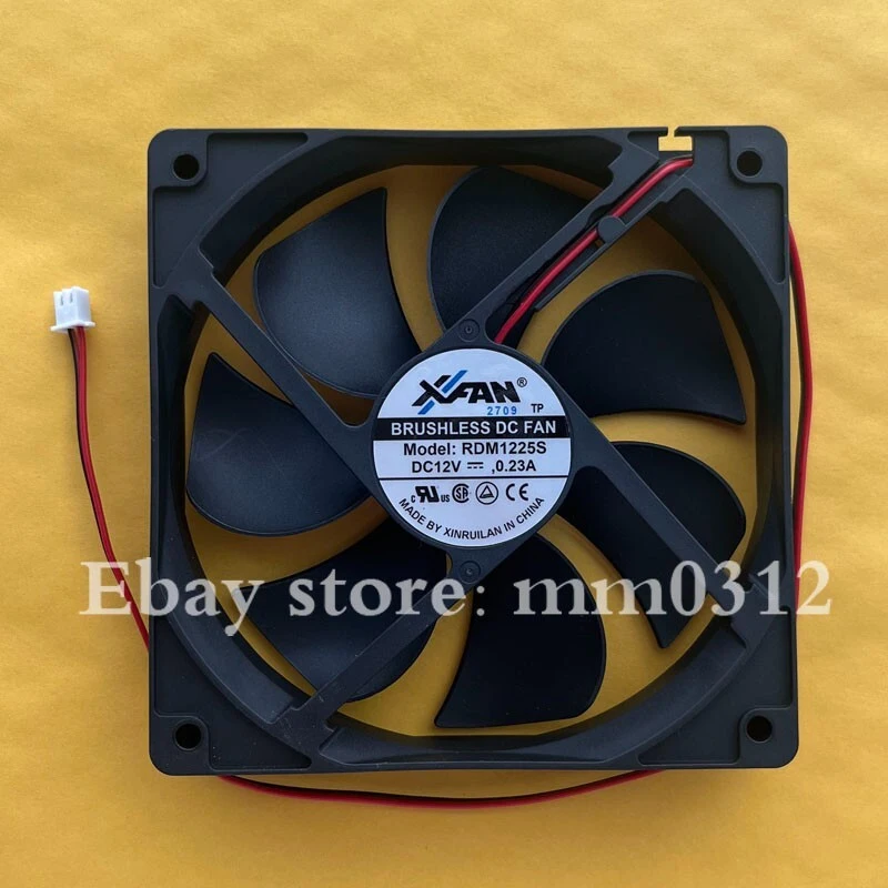 A+foe 1PCS 2-Wire Silent Cooling Fan RDM1225S 12025 DC12V 0.23A 12CM
A+foe 1PCS 2-Wire Silent Cooling Fan RDM1225S 12025 DC12V 0.23A 12CM