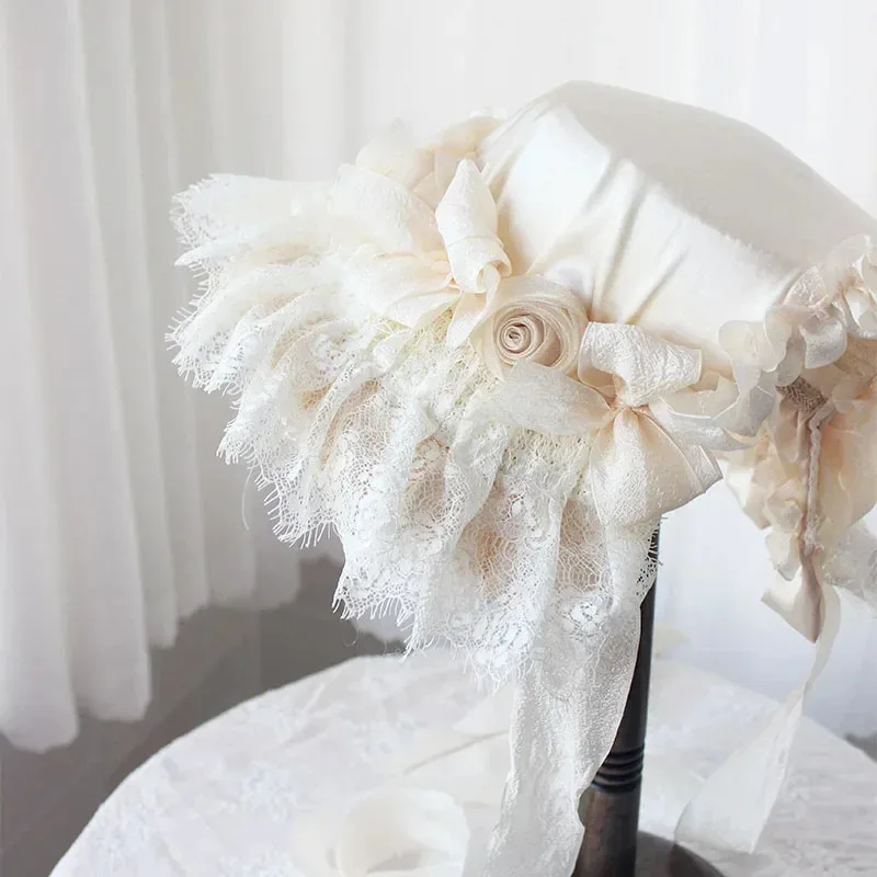 2025 11, готическая черно-белая шляпа ручной работы в стиле Лолиты, сломанный розовый бант, кепка для косплея, темный женский головной убор
2025 11, готическая черно-белая шляпа ручной работы в стиле Лолиты, сломанный розовый бант, кепка для косплея, темный женский головной убор