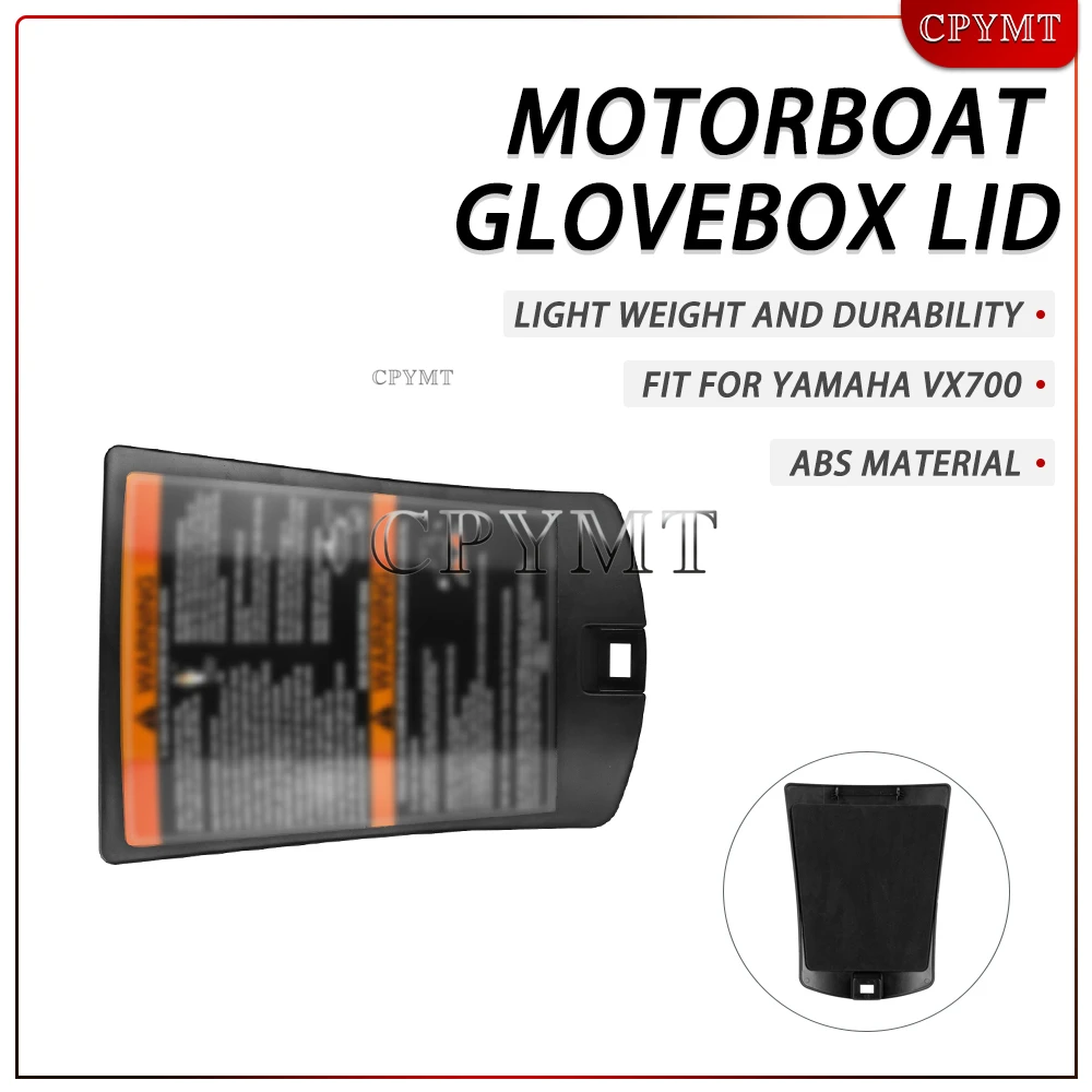 Fit For Yamaha VX700 Wave Runner FZR FZS VX XL GP VXR VXS Storage Lid Cover Glove Box Lid Storage Box Door
Fit For Yamaha VX700 Wave Runner FZR FZS VX XL GP VXR VXS Storage Lid Cover Glove Box Lid Storage Box Door