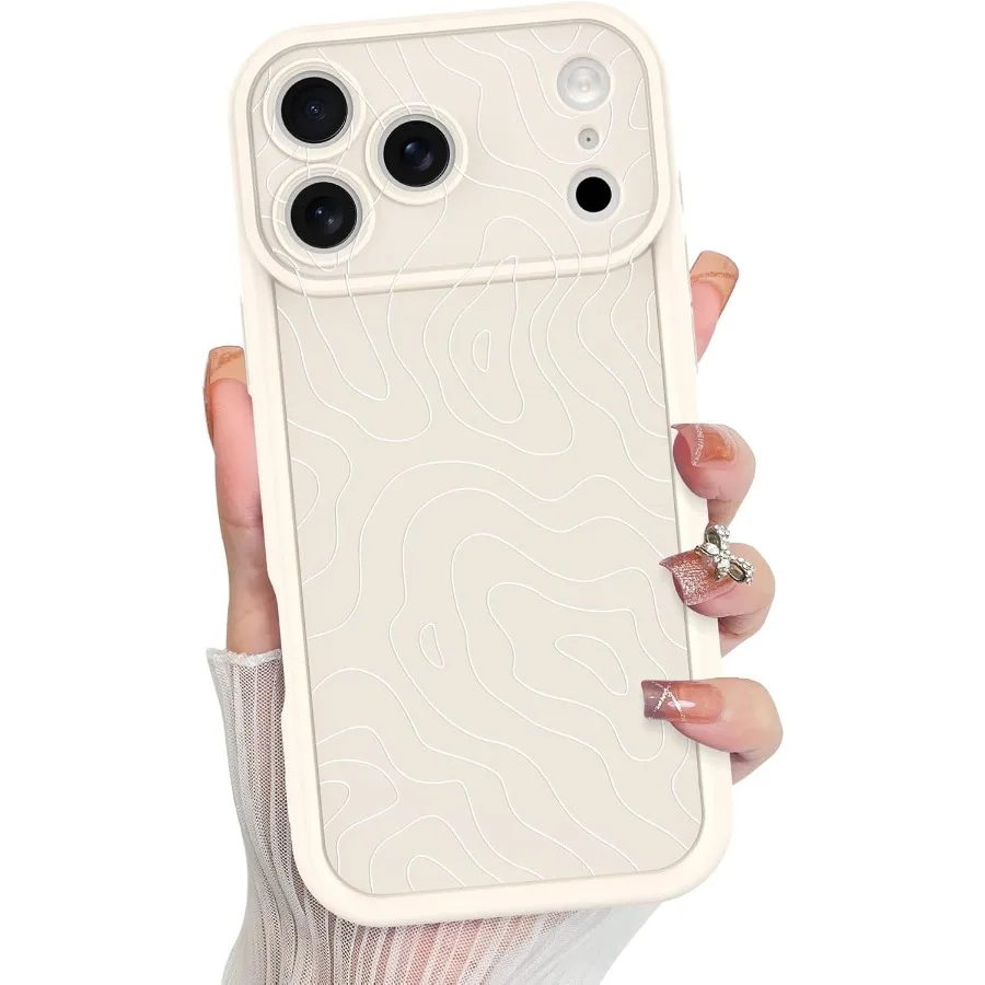 For iPhone 17 Pro Case 2025 Silicone Wave Ripple Cute Pattern with Camera Protection Soft Slim Shockproof Design
For iPhone 17 Pro Case 2025 Silicone Wave Ripple Cute Pattern with Camera Protection Soft Slim Shockproof Design