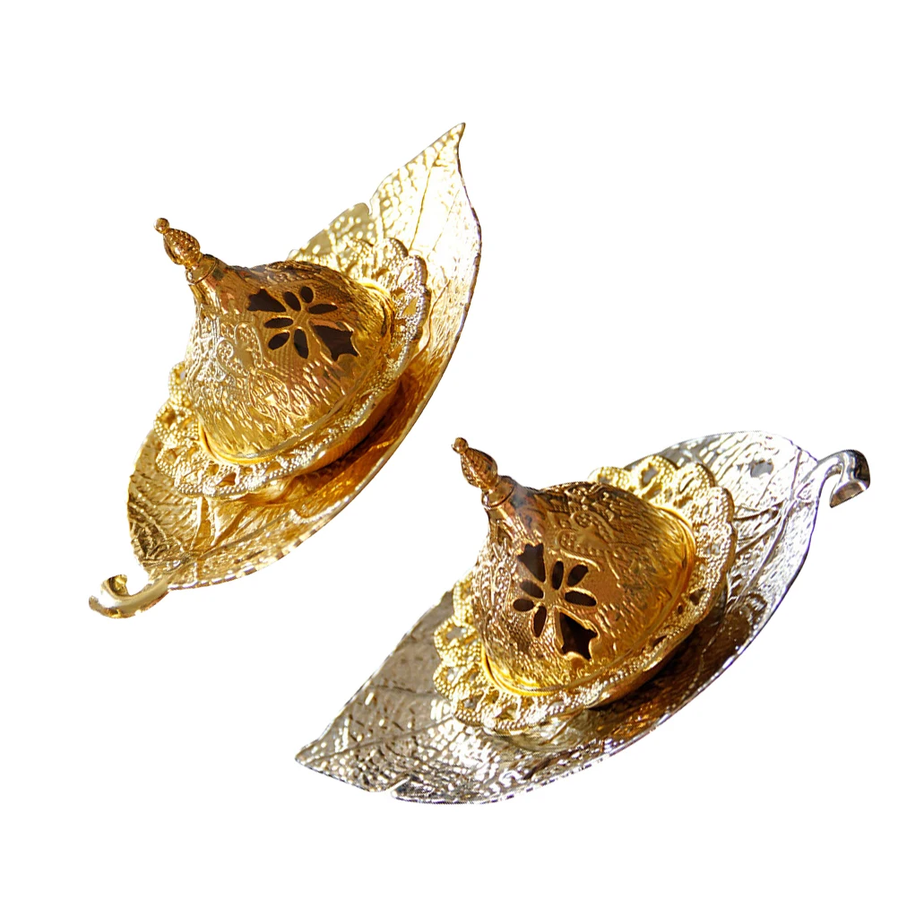 2 Sets Aromatherapy Tray Burner Incense Cone Decorative Metal Censer European Style Aroma Stoves Household Furnace
2 Sets Aromatherapy Tray Burner Incense Cone Decorative Metal Censer European Style Aroma Stoves Household Furnace