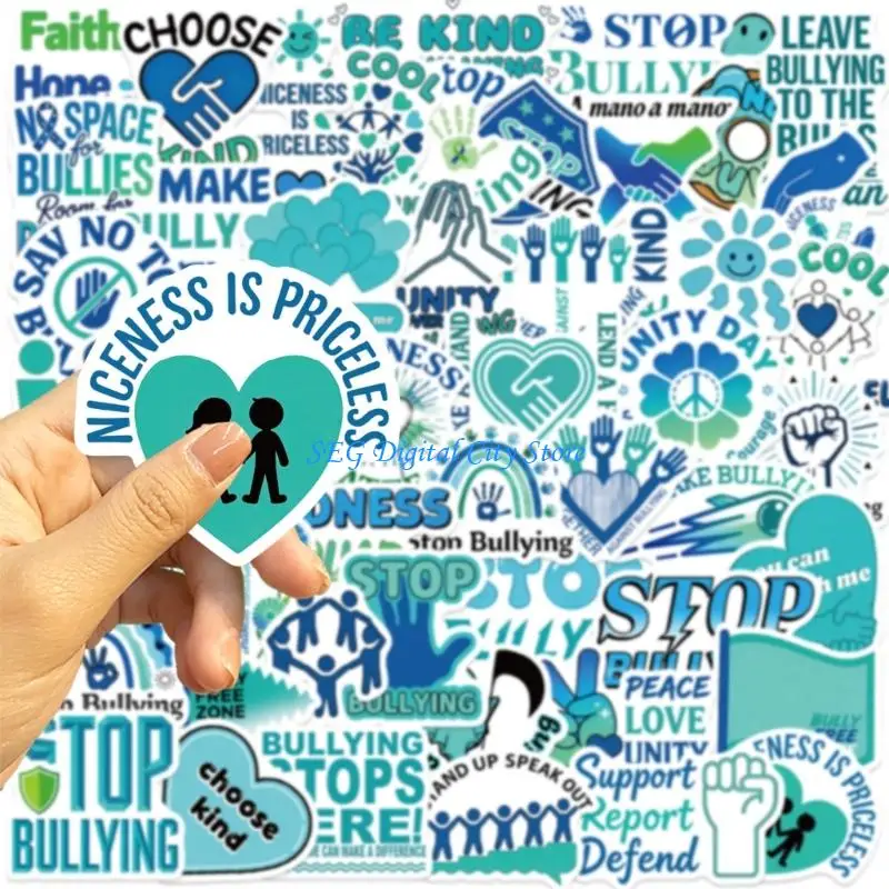 U75B NonToxic Removable AntiBullying Stickers Set of 50 PVC Doodles Decals for Electronics Decoration Classroom Activities
U75B NonToxic Removable AntiBullying Stickers Set of 50 PVC Doodles Decals for Electronics Decoration Classroom Activities