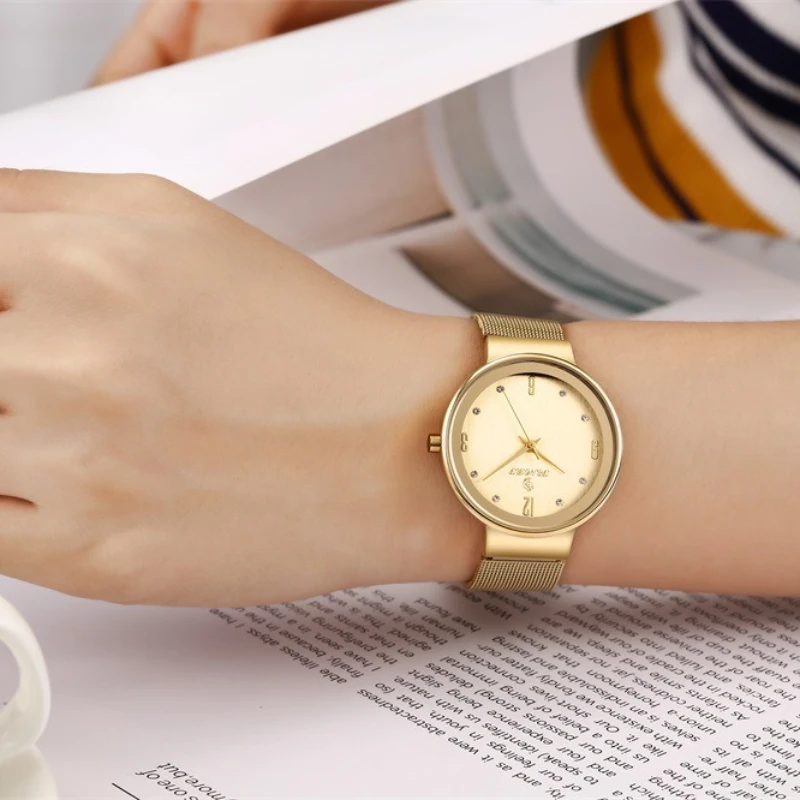 2025 new ultra-thin luxury women's watch simple fashion trend waterproof women's quartz watch birthday gift
2025 new ultra-thin luxury women's watch simple fashion trend waterproof women's quartz watch birthday gift