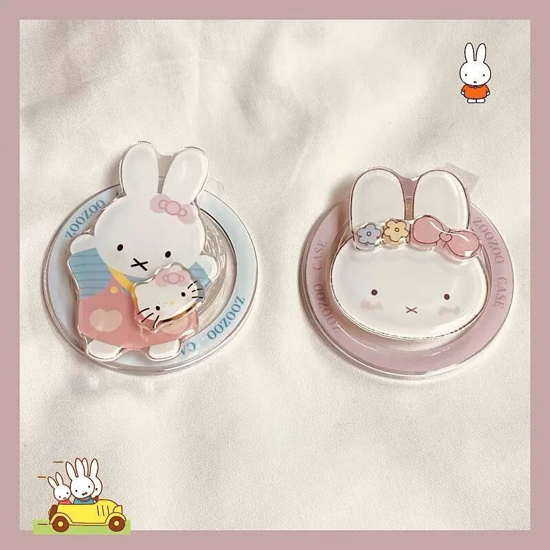 Милая подставка-держатель для телефона Miffy Kawaii с воздушной подушкой для iPhone 15/14/13, мультяшный кролик, выдвижная портативная подставка, подарок для девушки
Милая подставка-держатель для телефона Miffy Kawaii с воздушной подушкой для iPhone 15/14/13, мультяшный кролик, выдвижная портативная подставка, подарок для девушки