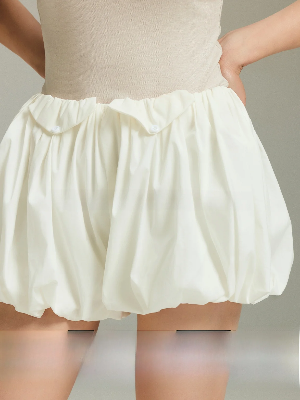 White Ballet Style Bloomer Skirt Textured Bubble Short High Waist Puffy Half-length Spring Summer Women's Fashion Skirts
White Ballet Style Bloomer Skirt Textured Bubble Short High Waist Puffy Half-length Spring Summer Women's Fashion Skirts