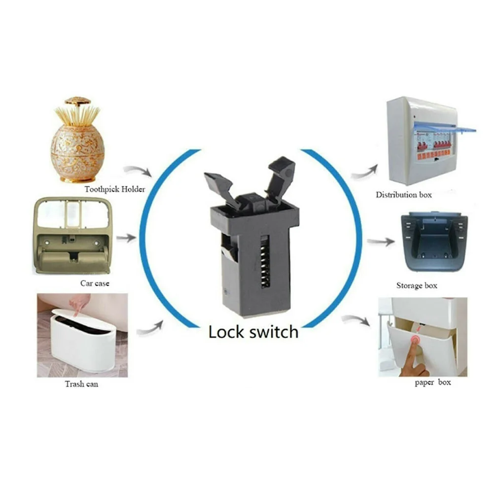 2X Replacement Sunglasses Holder Latches for Overhead Consoles Suitable with For Most Trash Bins and Storage Compartments
2X Replacement Sunglasses Holder Latches for Overhead Consoles Suitable with For Most Trash Bins and Storage Compartments