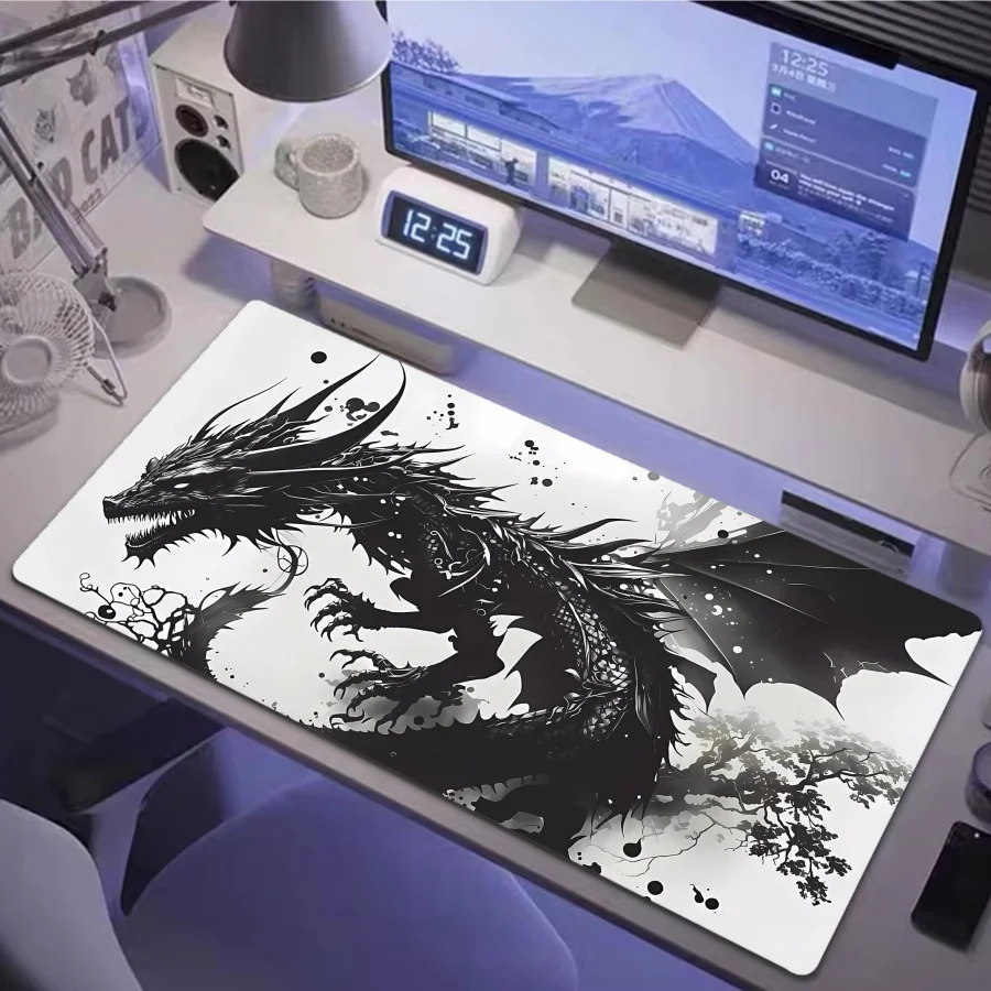 Коврик для мыши с китайским черным драконом, игровой коврик для клавиатуры, большой настольный коврик, резиновый коврик для мыши, коврик для стола XXXL
Коврик для мыши с китайским черным драконом, игровой коврик для клавиатуры, большой настольный коврик, резиновый коврик для мыши, коврик для стола XXXL