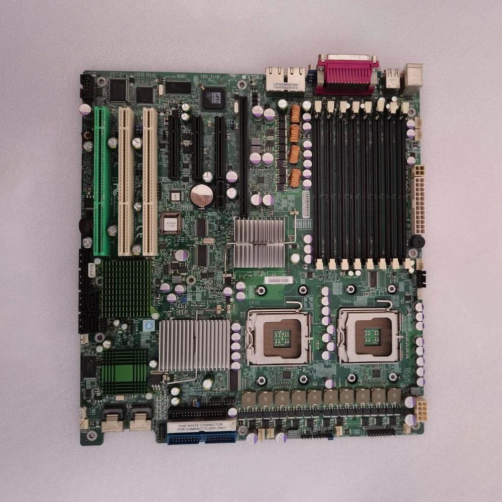 Материнская плата для сервера X7DB3, материнская плата для SAS-массивов, медицинская материнская плата, два разъема LGA 771
Материнская плата для сервера X7DB3, материнская плата для SAS-массивов, медицинская материнская плата, два разъема LGA 771