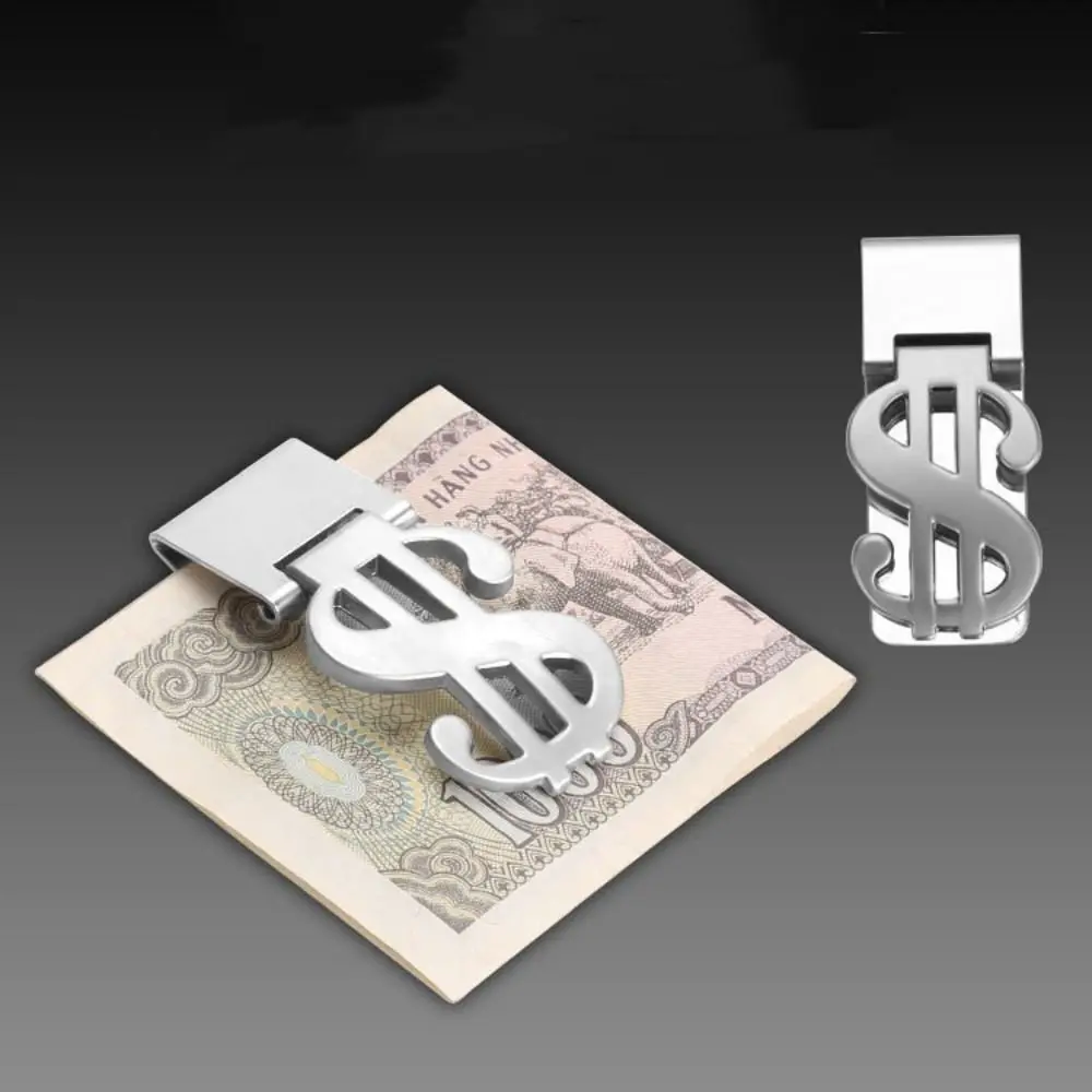 Creative Slim Money Clip Stainless Steel Dollar Design Money Holder Clip Metal Banknote Clip Women
Creative Slim Money Clip Stainless Steel Dollar Design Money Holder Clip Metal Banknote Clip Women