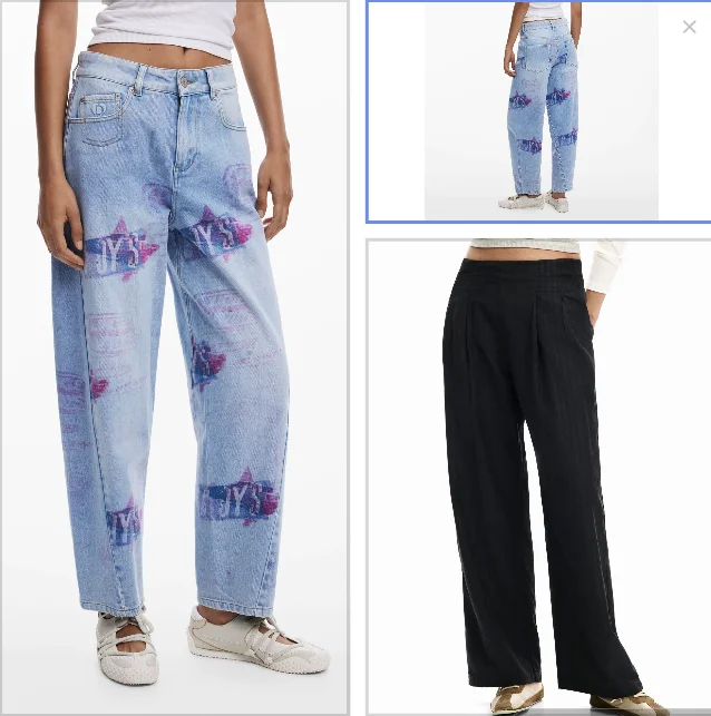 Spanish embroidered sunflower straight-leg slimming jeans for export original order
Spanish embroidered sunflower straight-leg slimming jeans for export original order