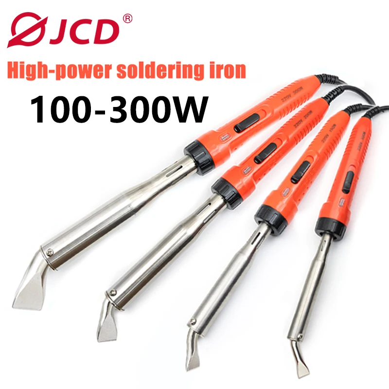 High Power Electric Soldering Iron 100W 300W Welding Repair Tool Adjustable Constant Temperature Externally Heated Solder Iron
High Power Electric Soldering Iron 100W 300W Welding Repair Tool Adjustable Constant Temperature Externally Heated Solder Iron
