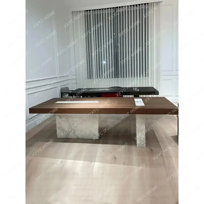 AAMinimalist Marble Tea Drinking Home Light Luxury High-end Walnut Dining Table
AAMinimalist Marble Tea Drinking Home Light Luxury High-end Walnut Dining Table