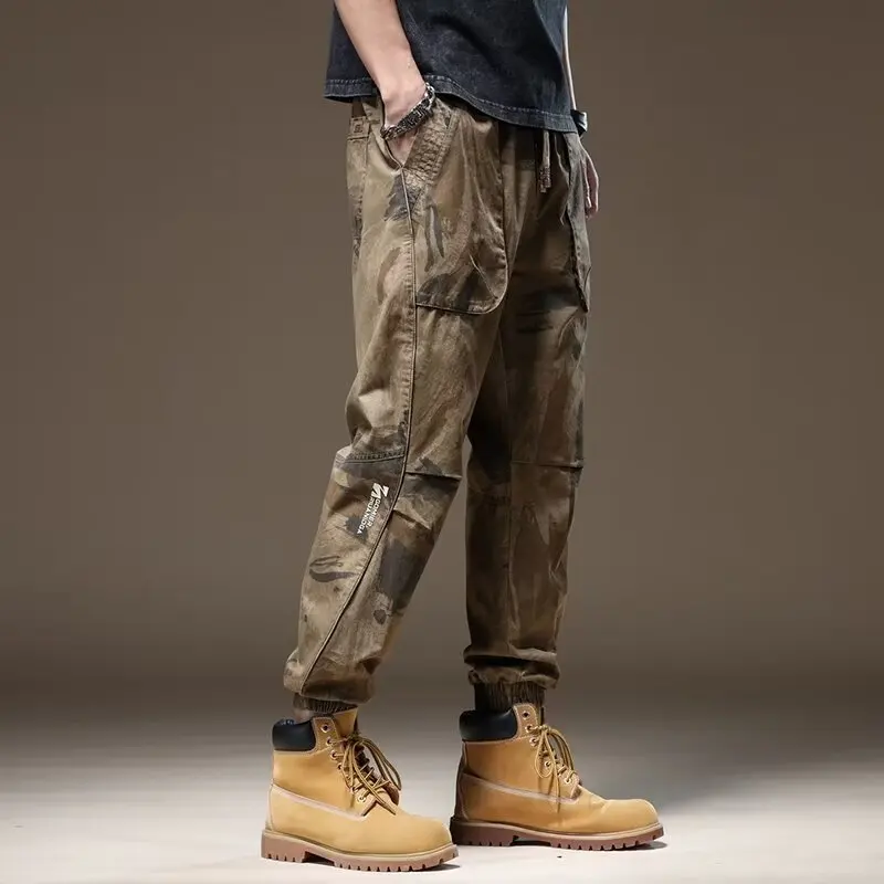 Camouflage oversized work pants men's loose casual pants thin American trendy brand outdoor functional ankle pants
Camouflage oversized work pants men's loose casual pants thin American trendy brand outdoor functional ankle pants