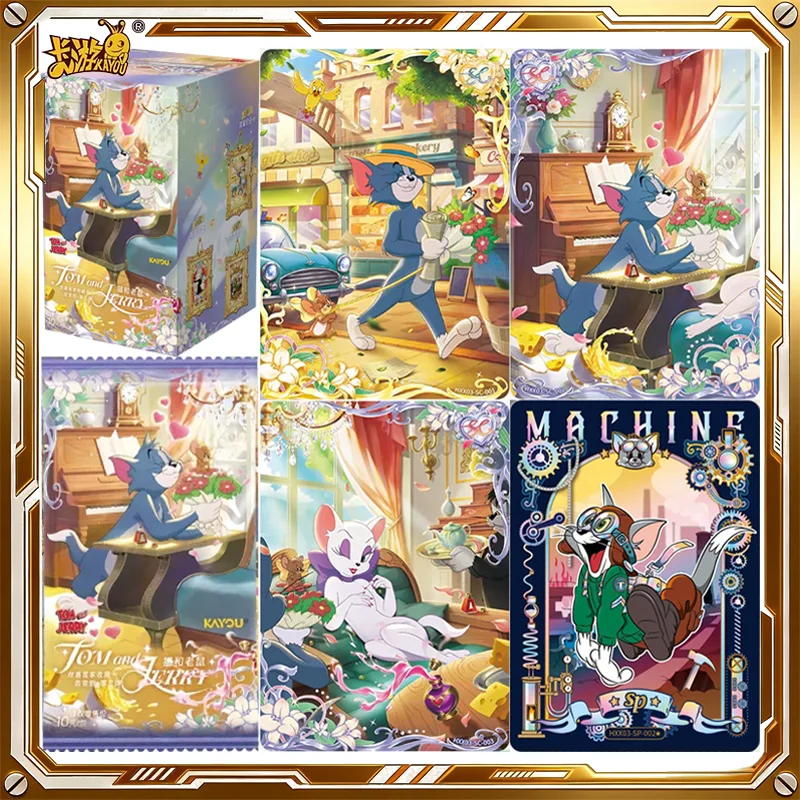 KAYOU Tom and Jerry Card Versatile Pack Vol.3 Mystery Box Genuine Trading Cards Game Toys Holiday Birthday Gifts for Man Woman
KAYOU Tom and Jerry Card Versatile Pack Vol.3 Mystery Box Genuine Trading Cards Game Toys Holiday Birthday Gifts for Man Woman