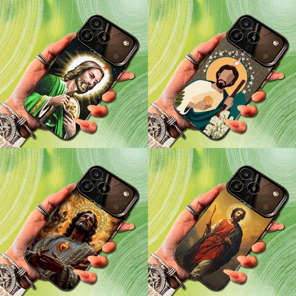 Christianity San Judas Tadeo Phone Case For iPhone 14,17,13,12,11,16,15,Mini,Pro,SE,XS,MAX,Black Matte Silicone Cover
Christianity San Judas Tadeo Phone Case For iPhone 14,17,13,12,11,16,15,Mini,Pro,SE,XS,MAX,Black Matte Silicone Cover