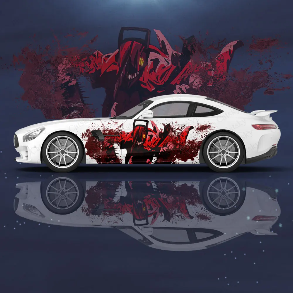 Anime Chainsaw Man Custom Car Sticker Decal Hood Door Body Vinyl Sticker Graphic Wrap New Car Sticker Decoration Accessories
Anime Chainsaw Man Custom Car Sticker Decal Hood Door Body Vinyl Sticker Graphic Wrap New Car Sticker Decoration Accessories