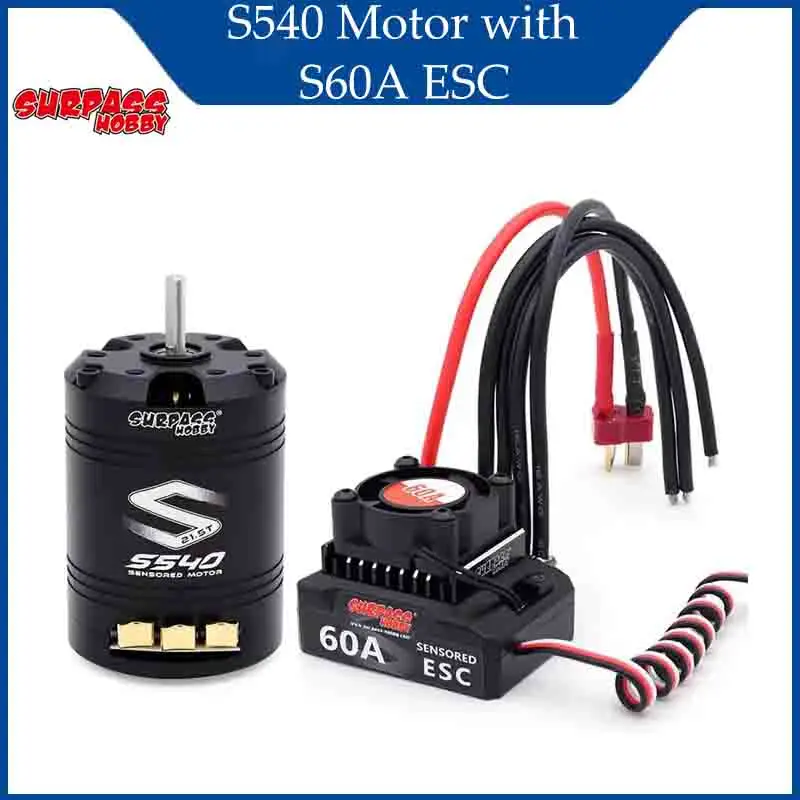 SURPASS HOBBY S540 17,5T 21,5T АКЦИЯ SPEC с сенсорным ESC S60A для 1/10 1/12 автомобильных аксессуаров RC
SURPASS HOBBY S540 17,5T 21,5T АКЦИЯ SPEC с сенсорным ESC S60A для 1/10 1/12 автомобильных аксессуаров RC