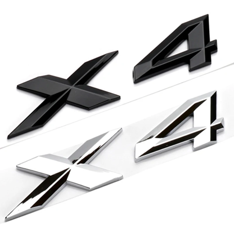 3D ABS Chrome Black Logo X4 Emblem Letters Sticker Car Rear Trunk Badge For X4 F26 G02 2015 2016 2019 2020 2021 2022 Accessories
3D ABS Chrome Black Logo X4 Emblem Letters Sticker Car Rear Trunk Badge For X4 F26 G02 2015 2016 2019 2020 2021 2022 Accessories