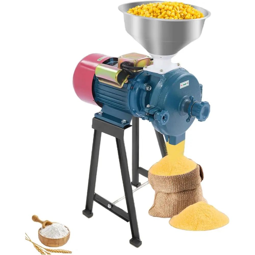 Electric Grain Mill Grinder, 2200W Commercial Dry Cereals Milling hine, 110V Spice Grinders with Adjustable inenand StainlSteel
Electric Grain Mill Grinder, 2200W Commercial Dry Cereals Milling hine, 110V Spice Grinders with Adjustable inenand StainlSteel