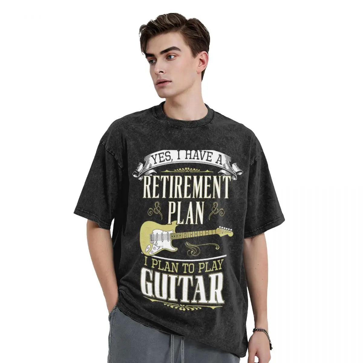 Guitar - Retirement Plan T-Shirt essential t shirt blacks mens shirts graphic tee
Guitar - Retirement Plan T-Shirt essential t shirt blacks mens shirts graphic tee