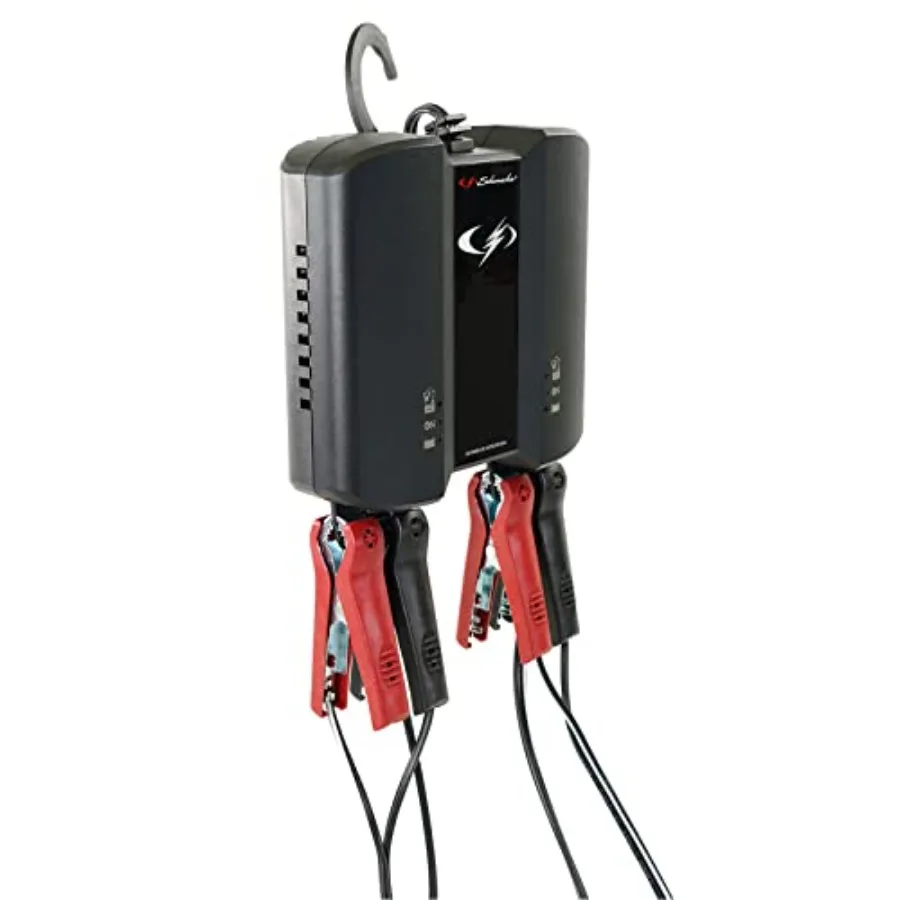 Two-Bank 2A Car Battery Charger and Maintainer, 2-in-1 Solution for 6V/12V Power Sport, Automotive, Marine Batteries, Simultane
Two-Bank 2A Car Battery Charger and Maintainer, 2-in-1 Solution for 6V/12V Power Sport, Automotive, Marine Batteries, Simultane