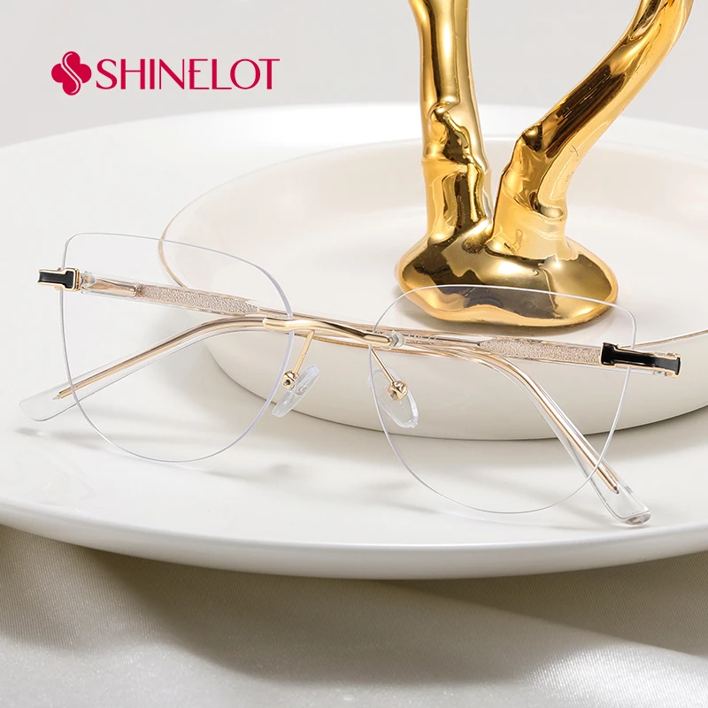 82206 Women High Quality Cat Eye Eyeglasses Frame Female Rimless Optical Glasses College Girls Style New Party Eyewear 
82206 Women High Quality Cat Eye Eyeglasses Frame Female Rimless Optical Glasses College Girls Style New Party Eyewear