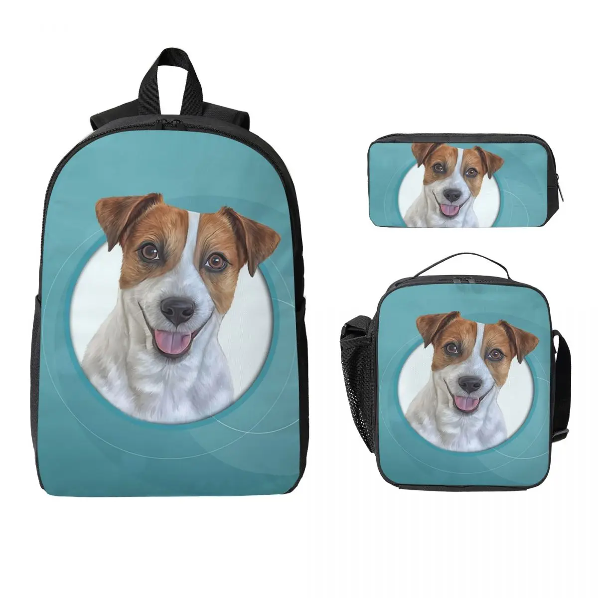 Dog Jack Russell Terrier Drawing, Illustration Funny Dog Backpack BookBag Bag Shoulder Bags 3ps Insulated Lunch Bag Pencil Case
Dog Jack Russell Terrier Drawing, Illustration Funny Dog Backpack BookBag Bag Shoulder Bags 3ps Insulated Lunch Bag Pencil Case