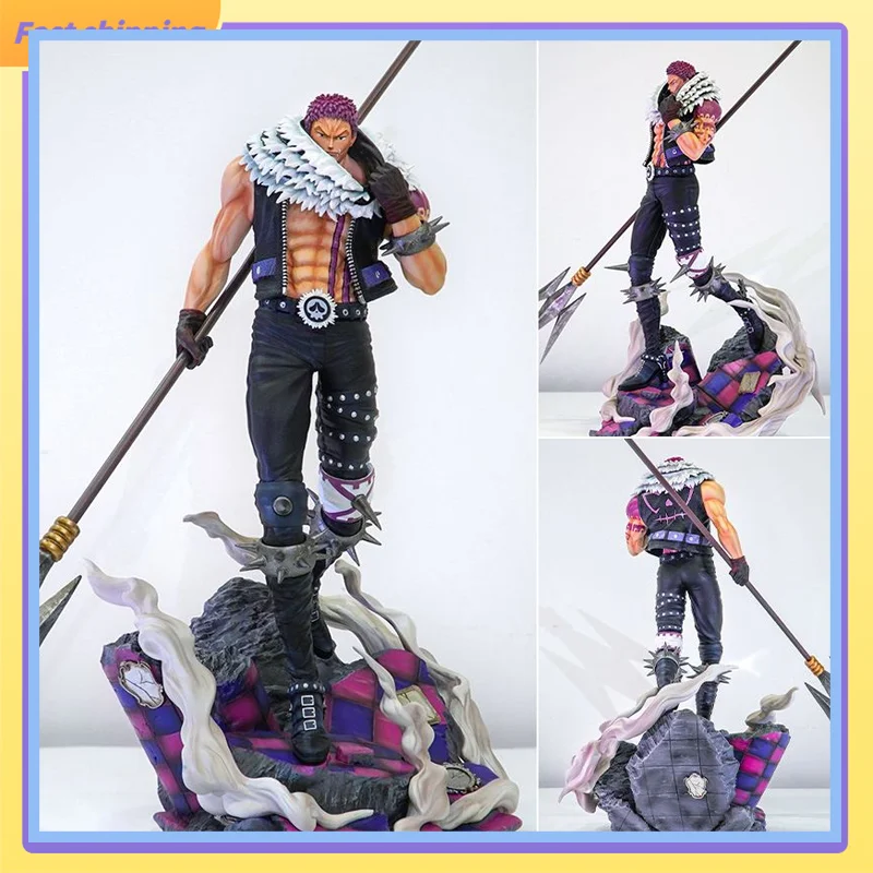 44см One Piece Charlotte Katakuri Battle Awakening Ver. Большая масштабная фигурка аниме статуя украшение для рабочего стола подарок
44см One Piece Charlotte Katakuri Battle Awakening Ver. Большая масштабная фигурка аниме статуя украшение для рабочего стола подарок