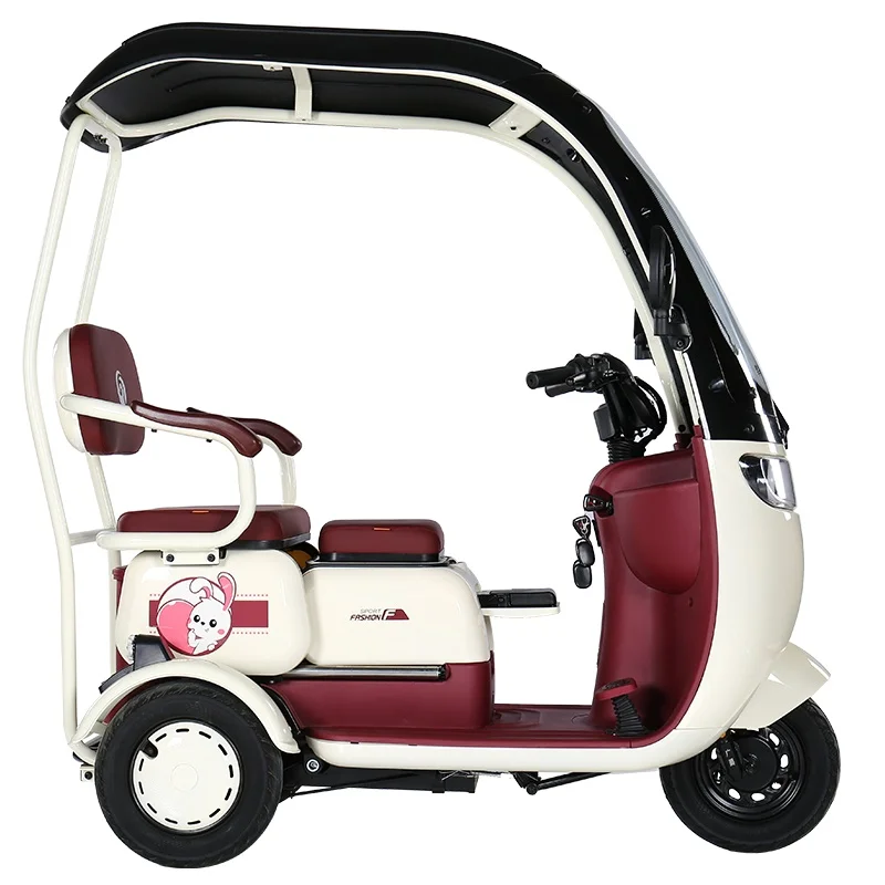 New 60V 3-Wheel Electric Tricycle with Integrated Canopy Home Use Commuter for Elderly Ladies Children Meets National Standard
New 60V 3-Wheel Electric Tricycle with Integrated Canopy Home Use Commuter for Elderly Ladies Children Meets National Standard