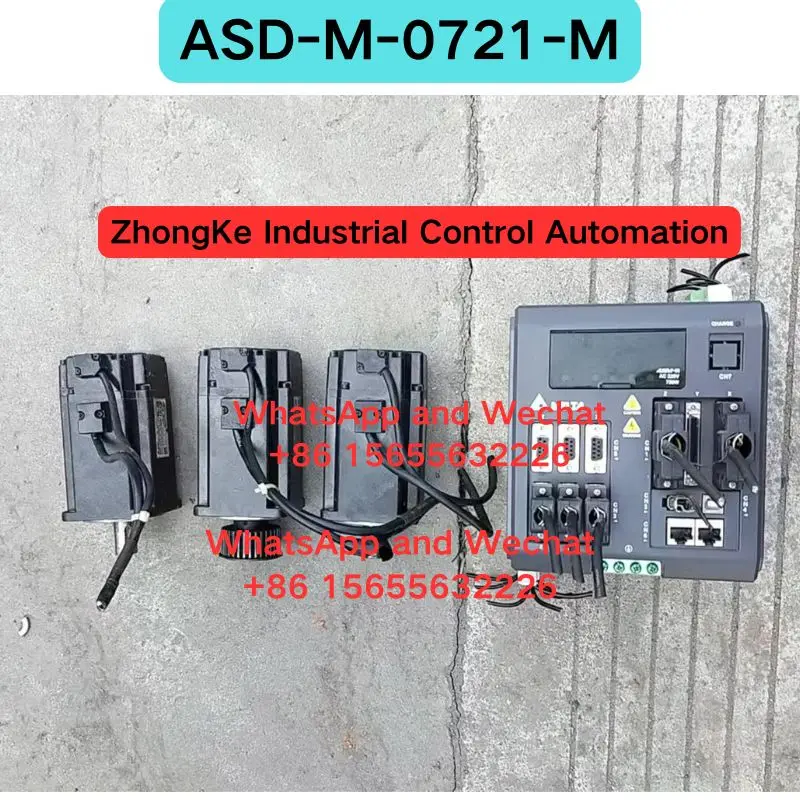 Used OEM disassembled parts Servo driver ASD-M-0721-M Functional test OK Fast delivery
Used OEM disassembled parts Servo driver ASD-M-0721-M Functional test OK Fast delivery