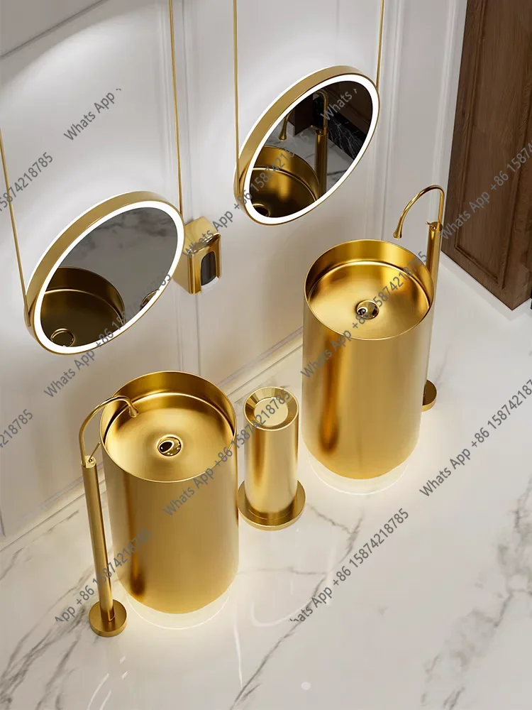 Напольная интегрированная круглая раковина из нержавеющей стали в скандинавском стиле, высококачественный дизайн, модель GN698ZX c
Напольная интегрированная круглая раковина из нержавеющей стали в скандинавском стиле, высококачественный дизайн, модель GN698ZX c