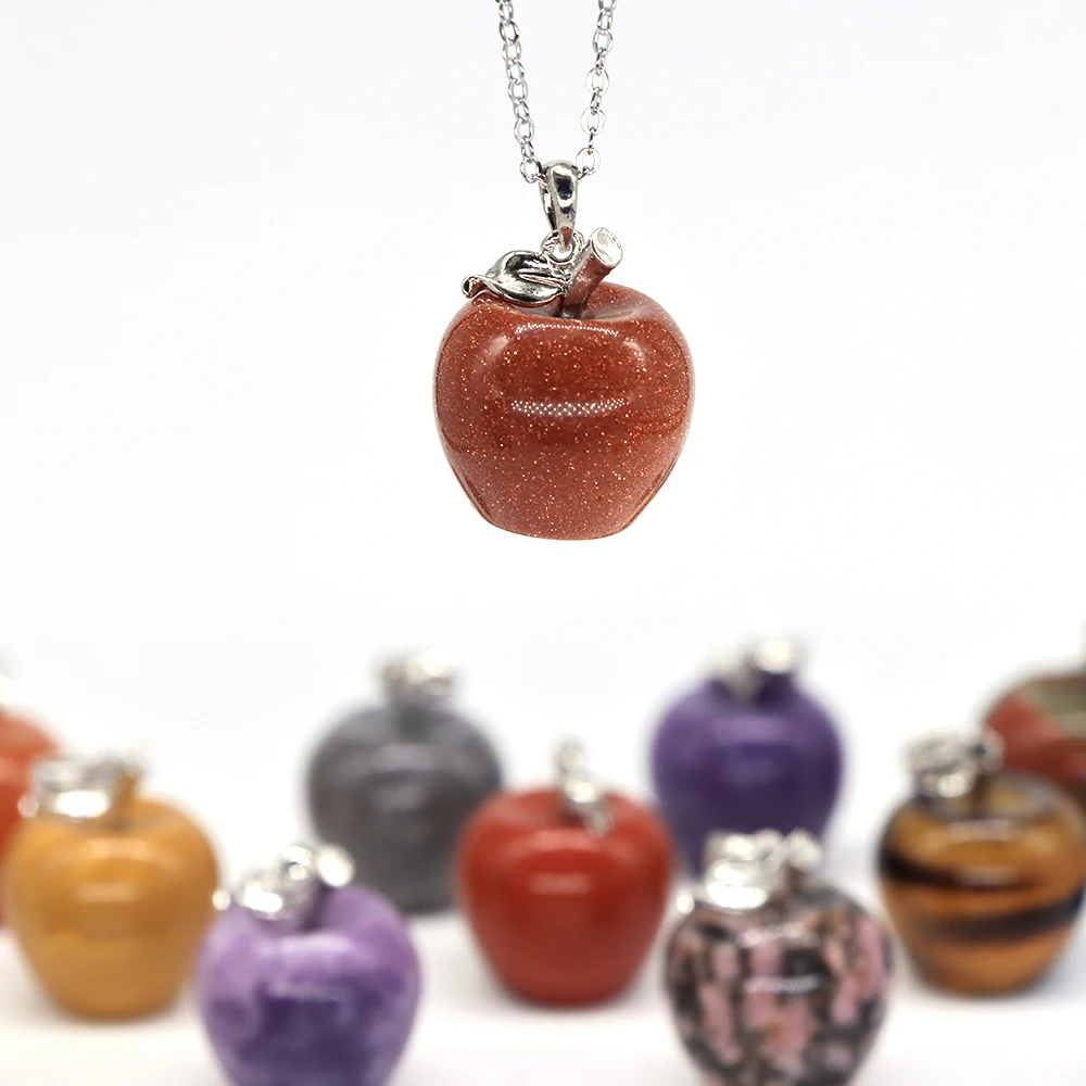0.9" Apple Pendant Natural Stone Carved Statue Healing Crystal Quartz Figurine Necklace Christmas Gems Jewelry Making Wholesale
0.9" Apple Pendant Natural Stone Carved Statue Healing Crystal Quartz Figurine Necklace Christmas Gems Jewelry Making Wholesale