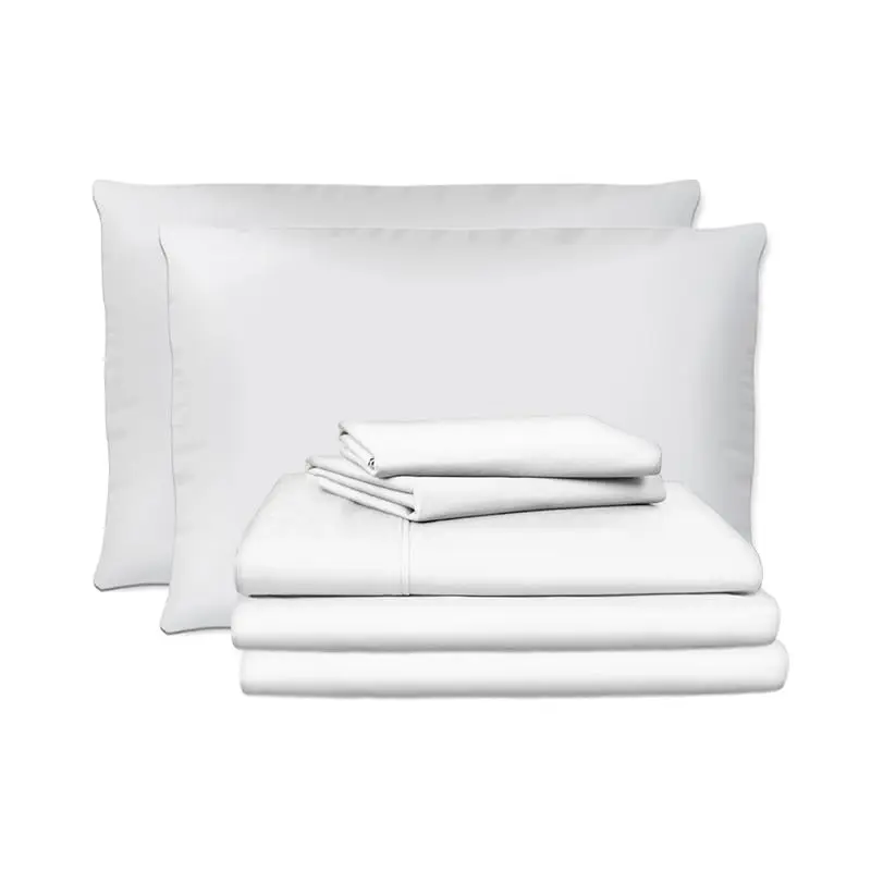 Bedding Bundle – Queen Size – 2 Original Cooling Pillows, White Extra Soft Sheet Set, Waterproof Mattress Protector, Customized
Bedding Bundle – Queen Size – 2 Original Cooling Pillows, White Extra Soft Sheet Set, Waterproof Mattress Protector, Customized