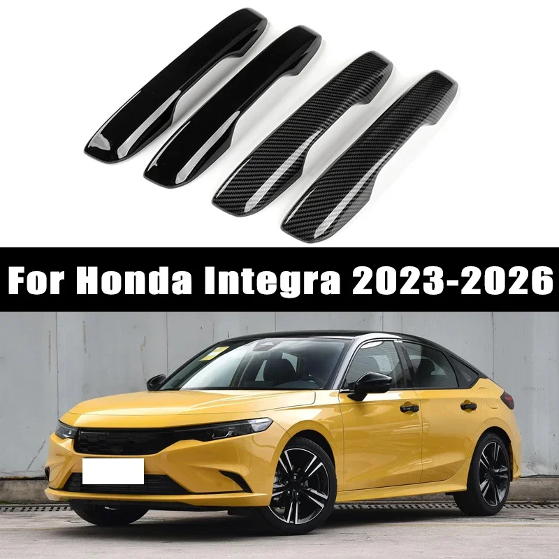 4pcs Carbon Fiber Chrome Car Door Handle Cover Scratch Protective Accessories For Honda Integra 2023 2024 2025 2026
4pcs Carbon Fiber Chrome Car Door Handle Cover Scratch Protective Accessories For Honda Integra 2023 2024 2025 2026