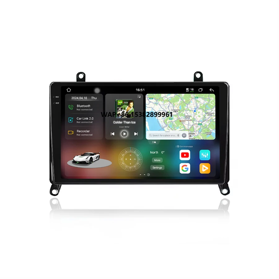 UIS7870 Android 13 Автомобильный экран QLED 2K GPS DSP Усилитель мультимедийной системы с GPS для Hiace H300 6 Granace 2019-2022
UIS7870 Android 13 Автомобильный экран QLED 2K GPS DSP Усилитель мультимедийной системы с GPS для Hiace H300 6 Granace 2019-2022