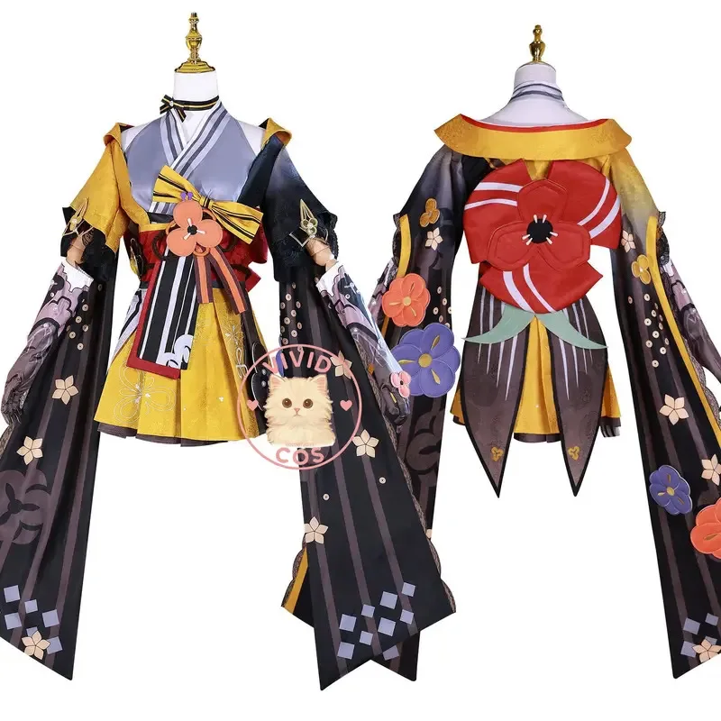 Genshin Impact Chiori Inazuma Traditional Texts Full Set Details Cosplay Costume Thunder-insa;2,c'4,h.
Genshin Impact Chiori Inazuma Traditional Texts Full Set Details Cosplay Costume Thunder-insa;2,c'4,h.