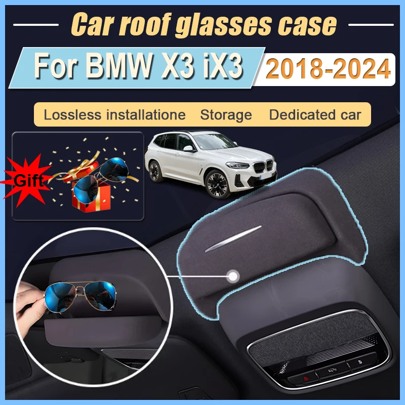 Для BMW X3 iX3 2018-2024 M Sport Car Glasses Box Case Glasses Holder Sunglasses Protective Storage Box Suede Eyeglasses Accessories
Для BMW X3 iX3 2018-2024 M Sport Car Glasses Box Case Glasses Holder Sunglasses Protective Storage Box Suede Eyeglasses Accessories