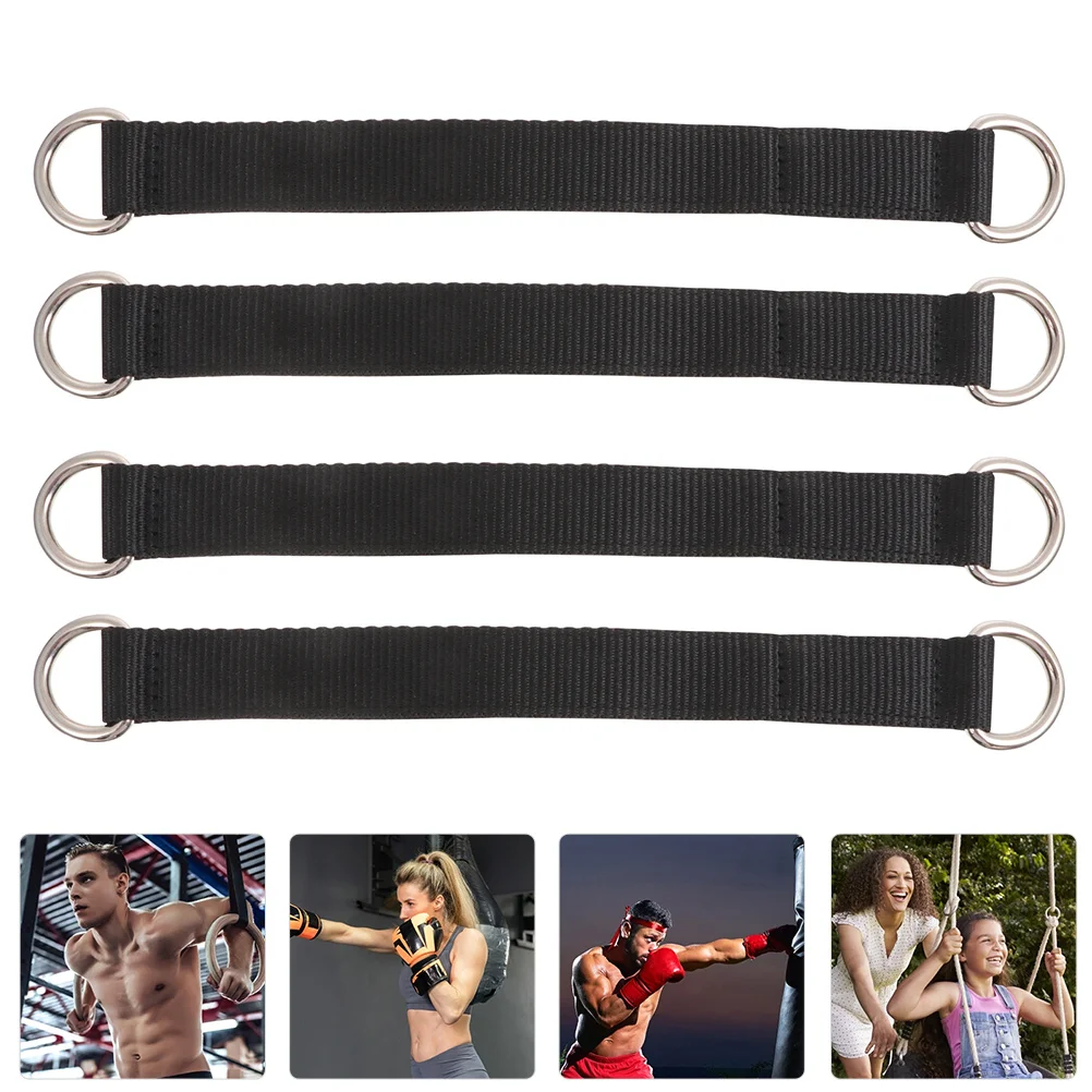 4 Pcs Gymnastic Ring Belt Fitness Horizontal Bar Strap Hook Multi-functional Multifunctional Black Nylon
4 Pcs Gymnastic Ring Belt Fitness Horizontal Bar Strap Hook Multi-functional Multifunctional Black Nylon