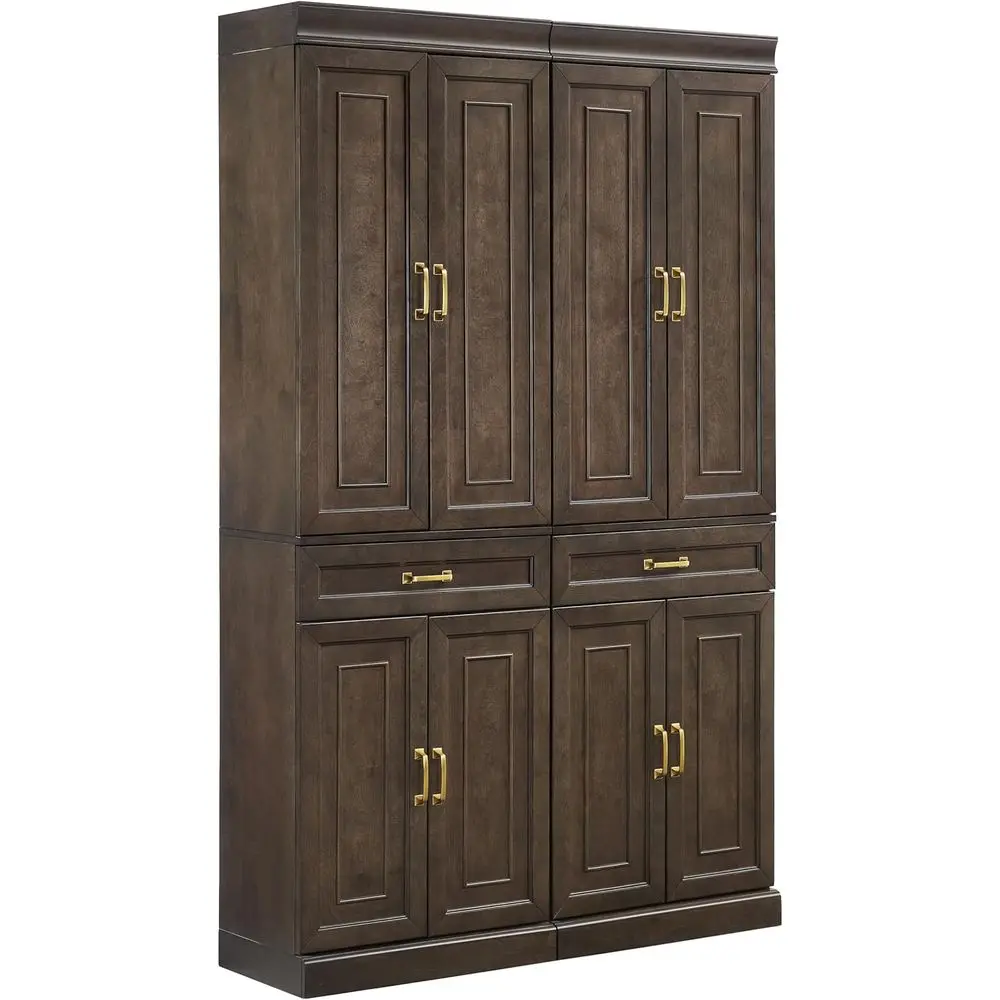 Stanton 2-Piece Pantry Storage Cabinet Set with Shelves, Kitchen, Dining, or Laundry Room, Coee
Stanton 2-Piece Pantry Storage Cabinet Set with Shelves, Kitchen, Dining, or Laundry Room, Coee