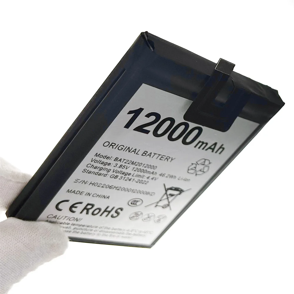 Brand 12000mAh Original Battery BAT22M2012000 For Doogee S89 Pro S89Pro Mobile Phone replacement batteria batteries+free tools
Brand 12000mAh Original Battery BAT22M2012000 For Doogee S89 Pro S89Pro Mobile Phone replacement batteria batteries+free tools