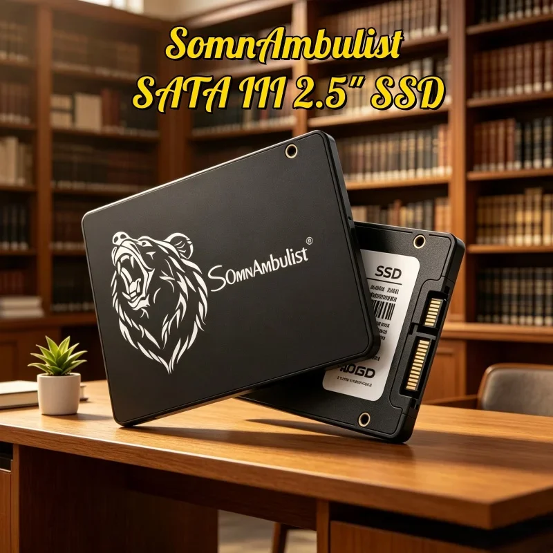 SomnAmbulist 2.5 Inch SATA3 SSD 128GB-2TB High Speed Internal Solid State Drive For Laptop Desktop PC Upgrade Replacement
SomnAmbulist 2.5 Inch SATA3 SSD 128GB-2TB High Speed Internal Solid State Drive For Laptop Desktop PC Upgrade Replacement