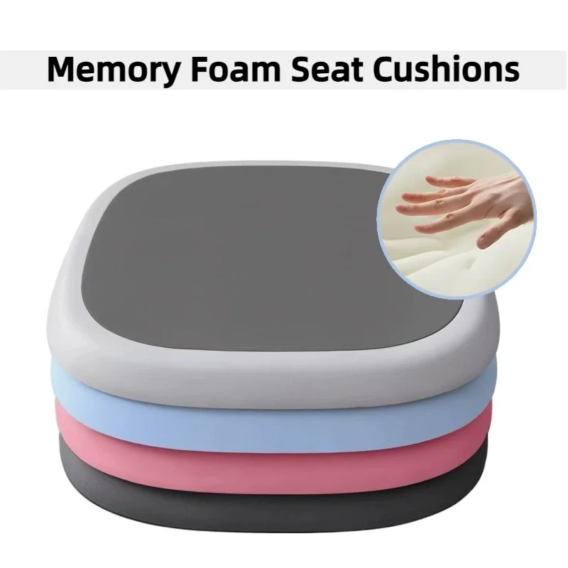 Memory Foam Seat Cushion for Office Chair Car Prevents Butt Pain Breathable Cool Long Sitting Pad Student Classroom Home Travel
Memory Foam Seat Cushion for Office Chair Car Prevents Butt Pain Breathable Cool Long Sitting Pad Student Classroom Home Travel