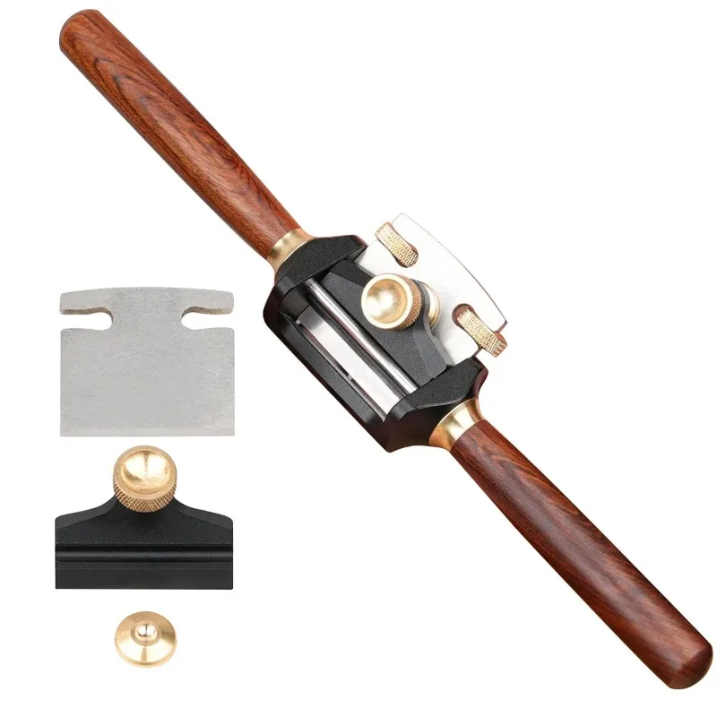 Manual trimming tool, manual woodworking planer, adjustable two handed mini planer tool, woodworking cutting flat spokes
Manual trimming tool, manual woodworking planer, adjustable two handed mini planer tool, woodworking cutting flat spokes